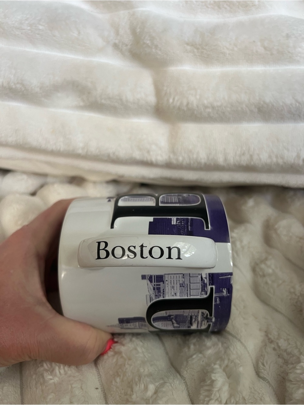 2007 Americaware Boston Ceramic Coffee Mug